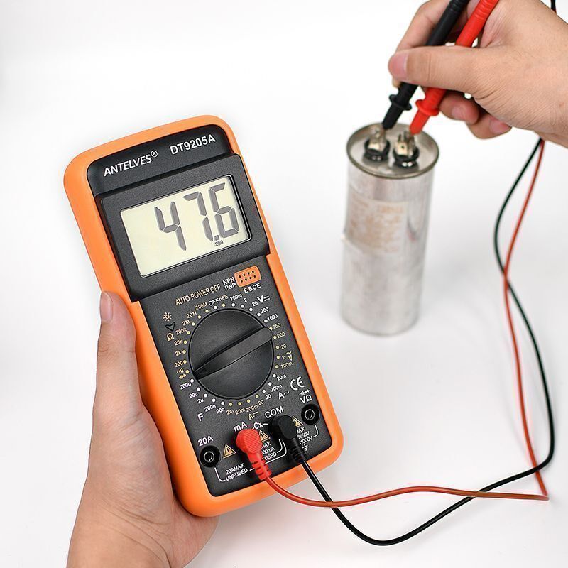 智能防烧万用表电工专用数字高精度电子维修测电表升级款dt9205a