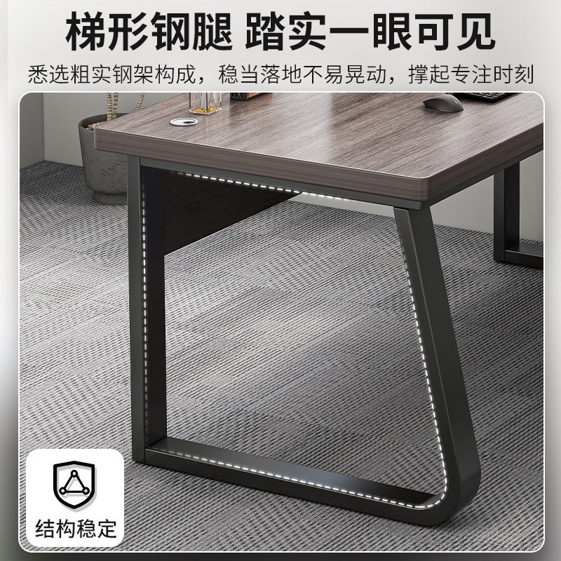 简易办公桌简约现代单人办公桌家用电脑桌台式桌子工作台办公室桌