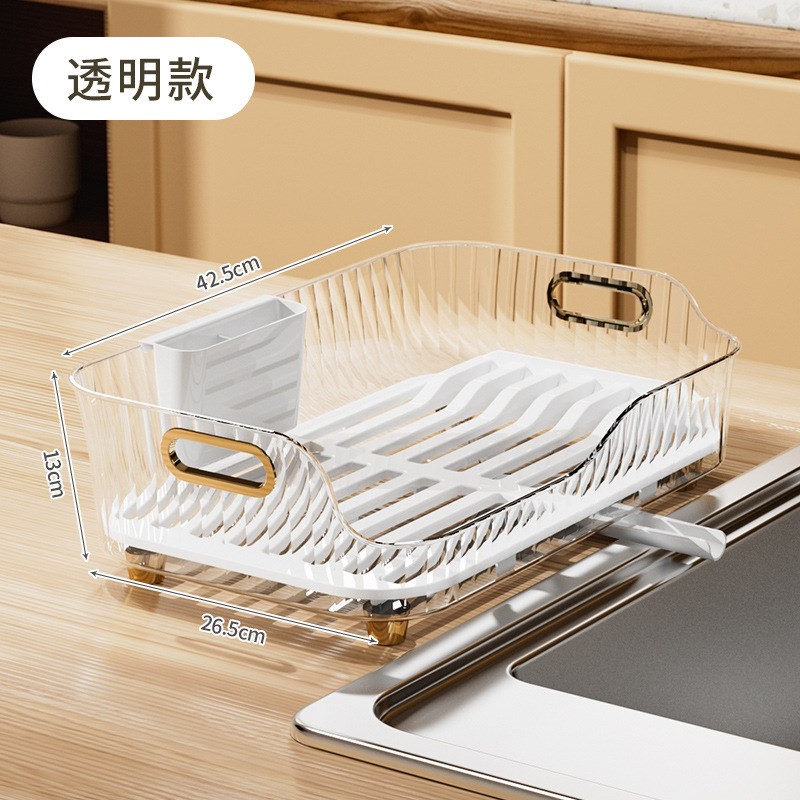 厨房碗碟碗筷收纳架水槽置物架台面碗架盘子沥水架放碗盘收纳盒子