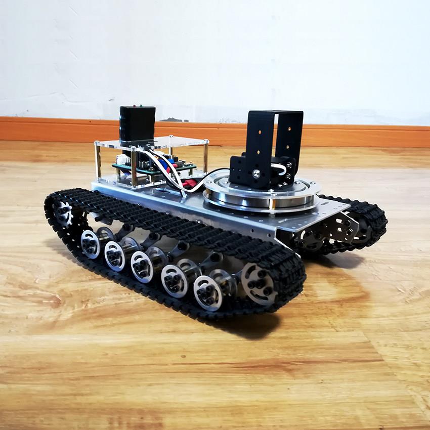 履带底盘云台STM32控制减震坦克智能小车机器人ROS平台创客树莓派
