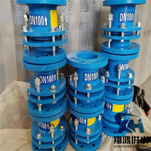 双法兰松套传力接头循环泵用B2F限位伸缩接头可拆式双法兰伸缩节