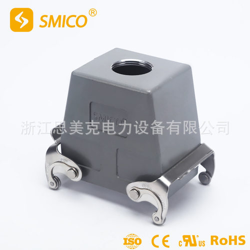 大量生产 重载连接器外壳SO-H32A-TKH-2LS-M32金属上壳 顶高结构