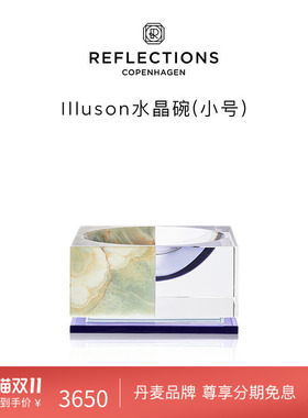 Reflections Copenhagen反射哥本哈根北欧风小号水晶碗烟灰缸