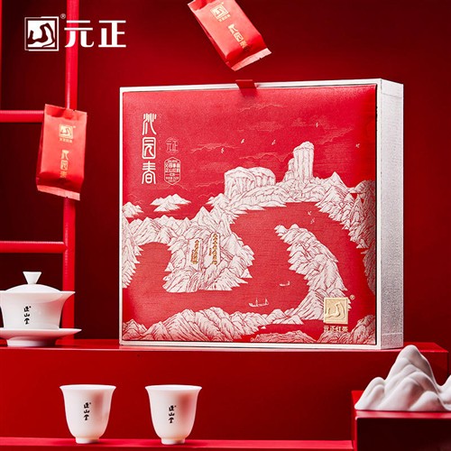 元正沁园春红茶礼盒 武夷山正山小种特级红茶 250g