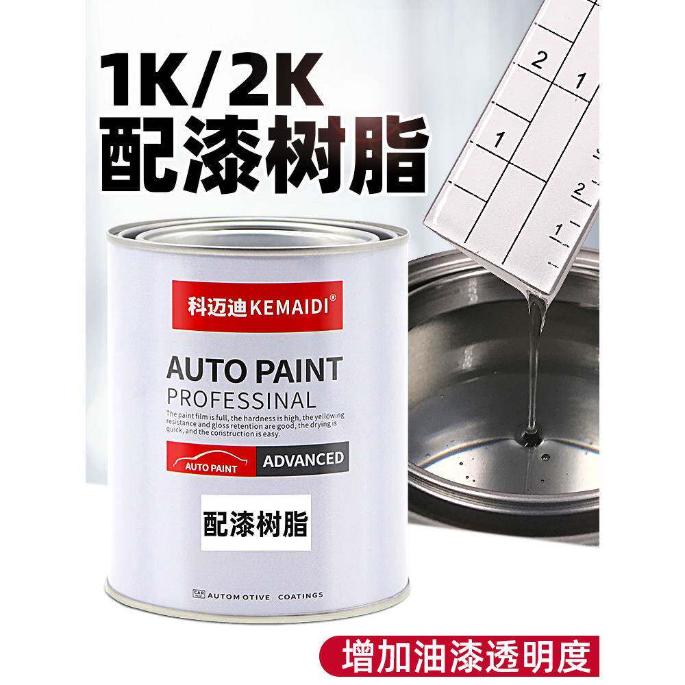 汽车漆漆1K与油漆树脂透明混合辅助清漆金属漆与油漆配件添加剂