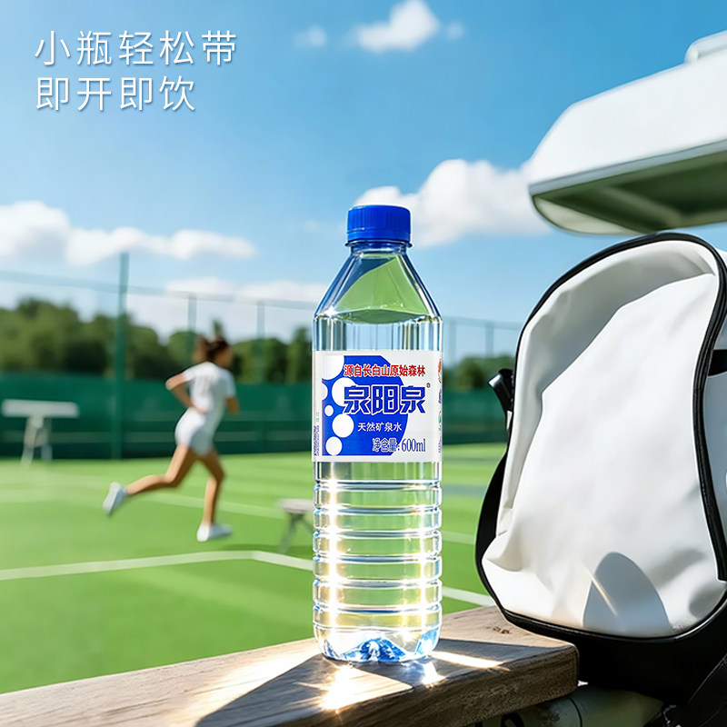 泉阳泉天然矿泉水600ml*24瓶