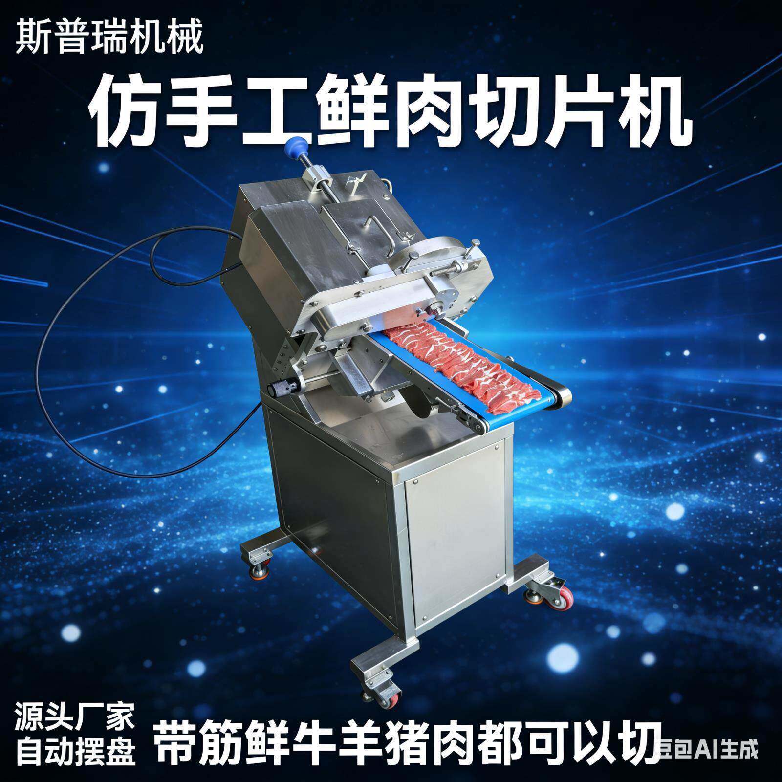 切片机商用牛肉羊肉鲜肉火锅切片机北京商用手工全自动切片涮羊肉