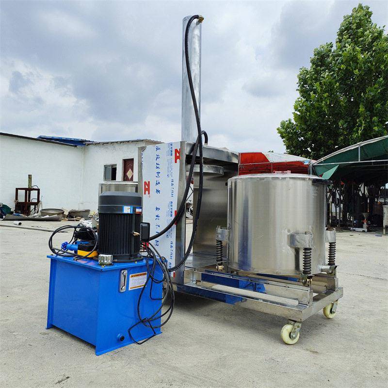 工业大型液压压榨机醋糟葡萄酒糟米酒收汁大产量连续作业设备​