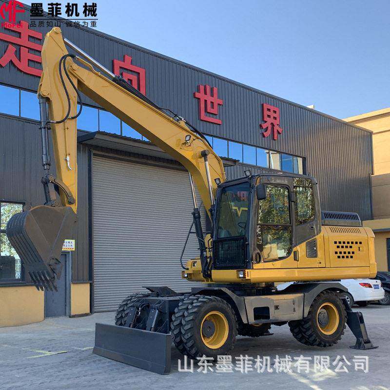 16吨轮式挖掘机销售价格厂家直销轮式液压钩机外贸出口