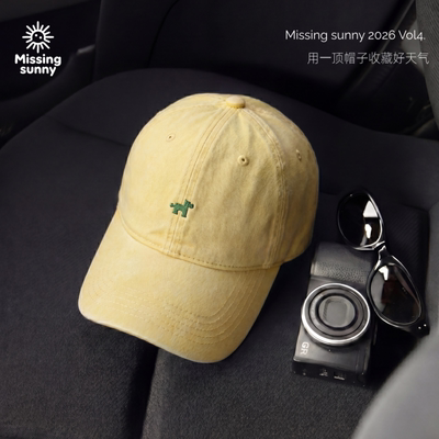 Missingsunny小马宽檐鸭舌帽