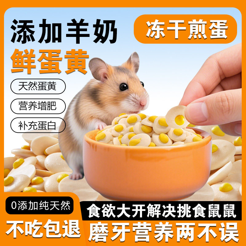 专鼠鼠粮煎蛋荷包蛋仓鼠羊奶蛋