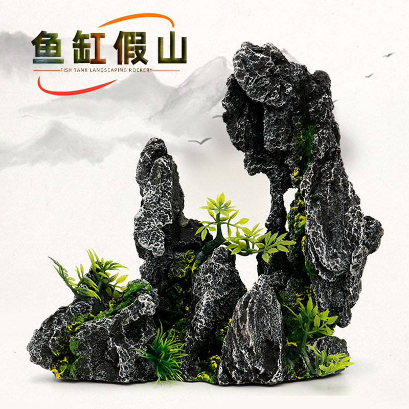 灵儿宠物造景/装饰石头假山人