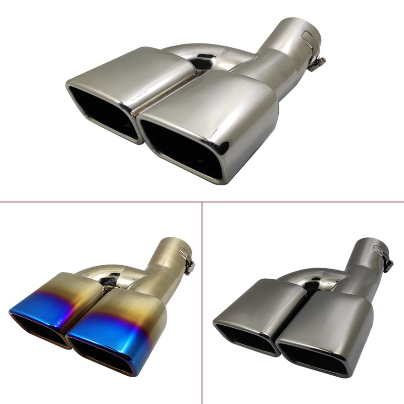汽车排气管适用于丰田诺亚noah/voxy/esquire80系不锈钢尾喉配件