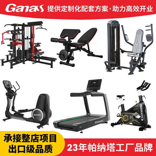 厂家直销室内商用健身器材卧推飞鸟椅健身房可调节哑铃凳跑步机