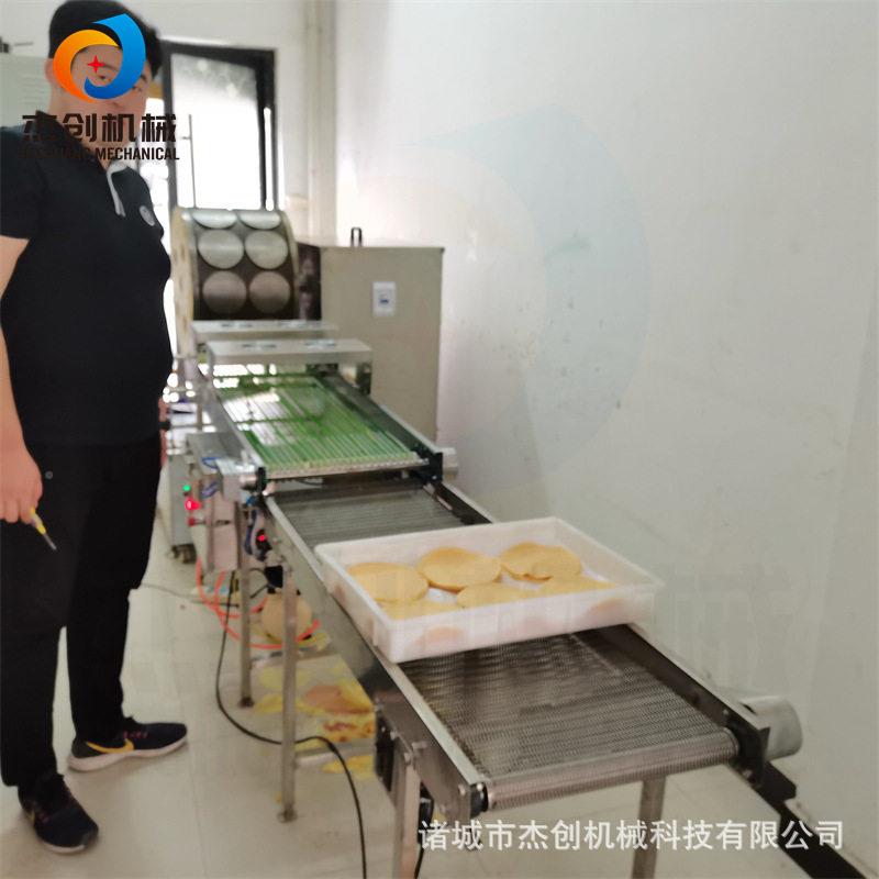燃气自杰创动控毛巾卷皮机全自动千层蛋糕皮机 温家直供全国厂包