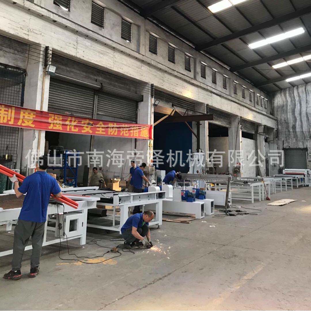 佛山帝泽大理石餐几桌uv淋涂机茶电视DZ600柜高光淋涂材台uv淋幕