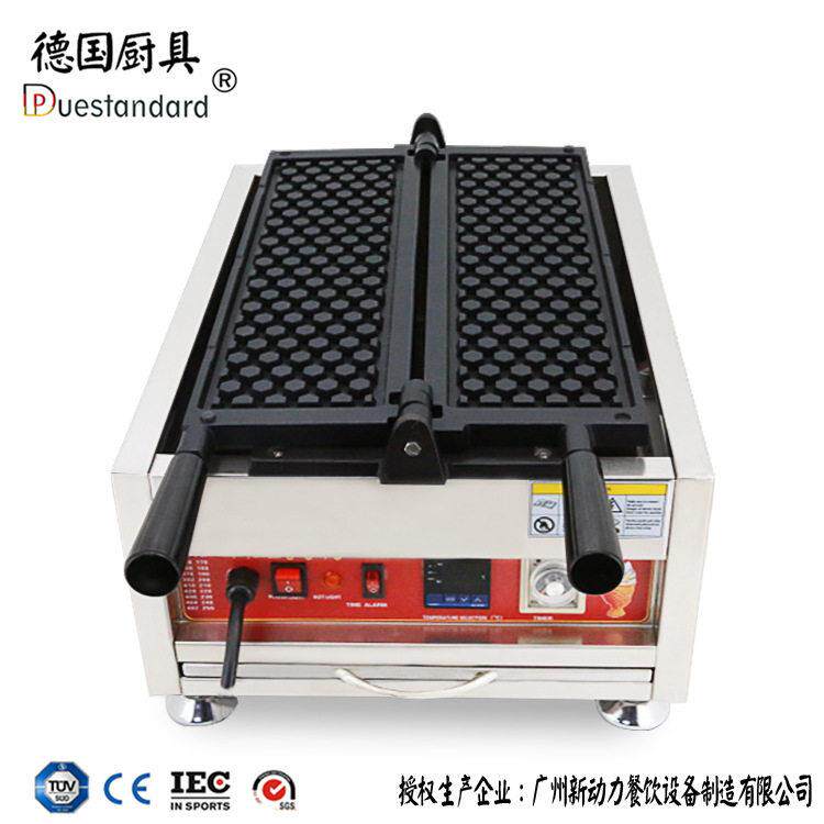 新款长款蜂窝华夫机WAFFLEMACHINE欧美面团烤饼机数显电饼铛