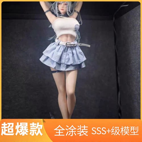 瓦尔基里泳装镜流美女游戏模型