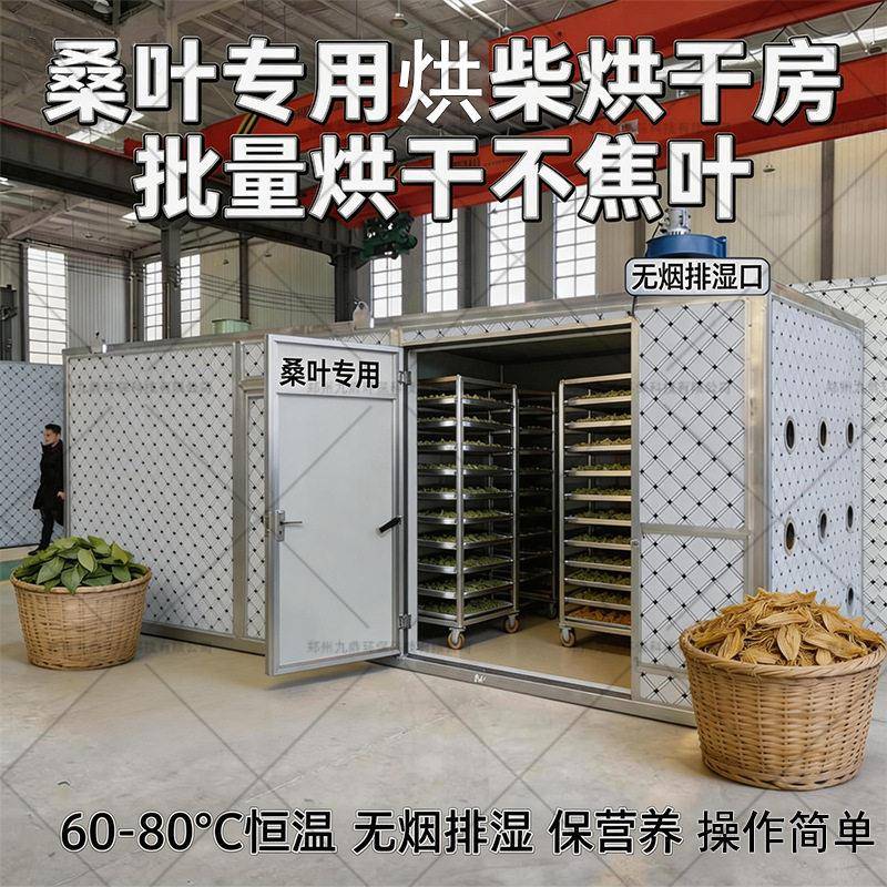 桑叶烘干机烧煤柴银杏叶烘干房农产品蘑菇材柴火烘干设备