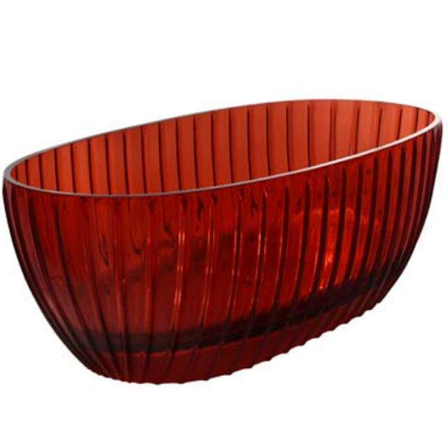创意树脂浴缸浴缸独立式简约民宿酒店浴缸透明树脂浴缸波浪
