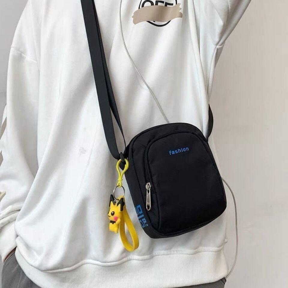 男生通勤单肩斜挎小背包