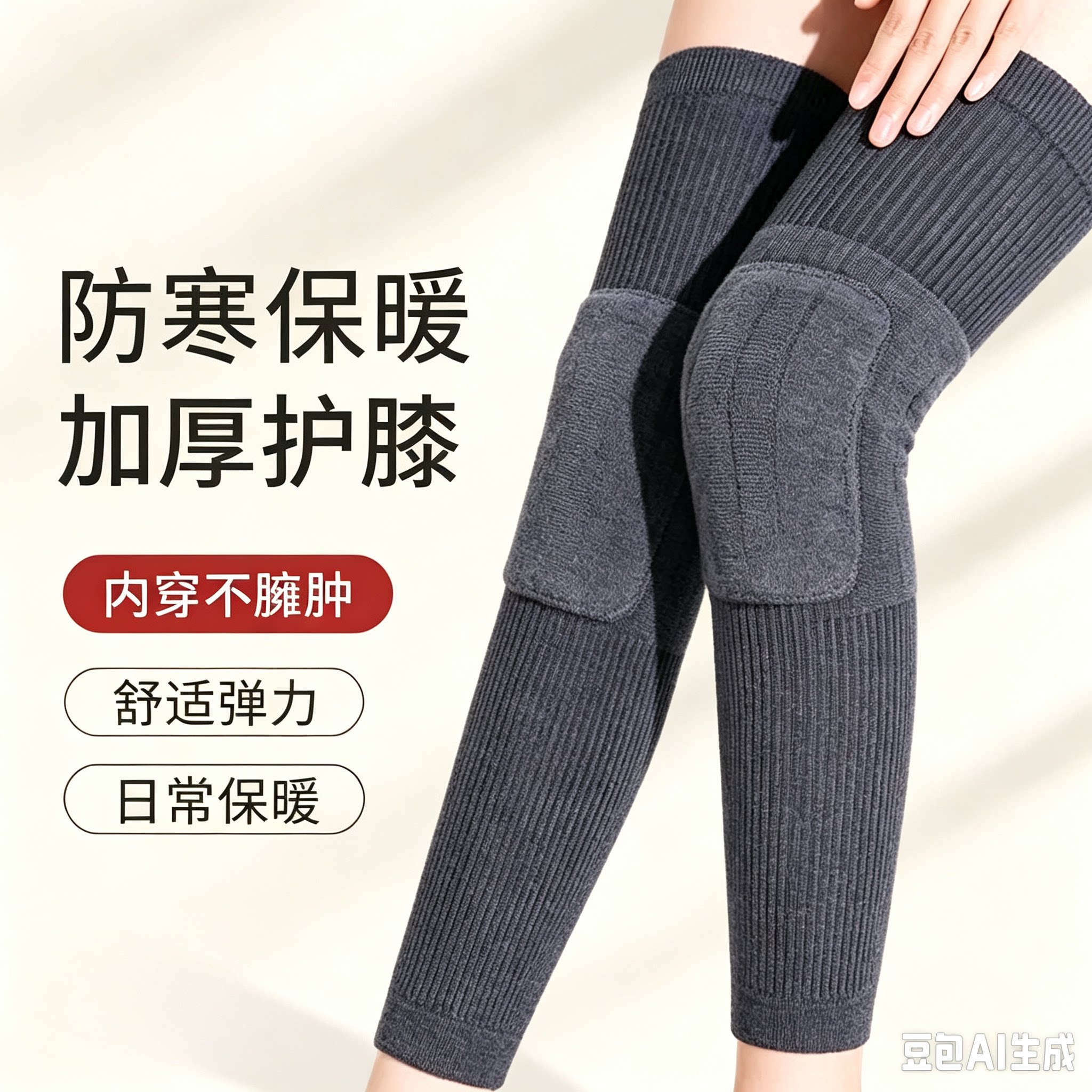 【下单立减50】羊绒护膝盖保暖老寒腿防寒男女通用关节送长辈JM