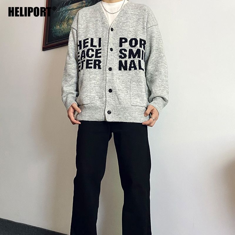 停机坪官方针织衫海马标