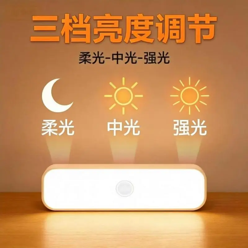 【宿舍好物】护眼小夜灯2026新款充电长续航磁吸壁挂智能台灯ly