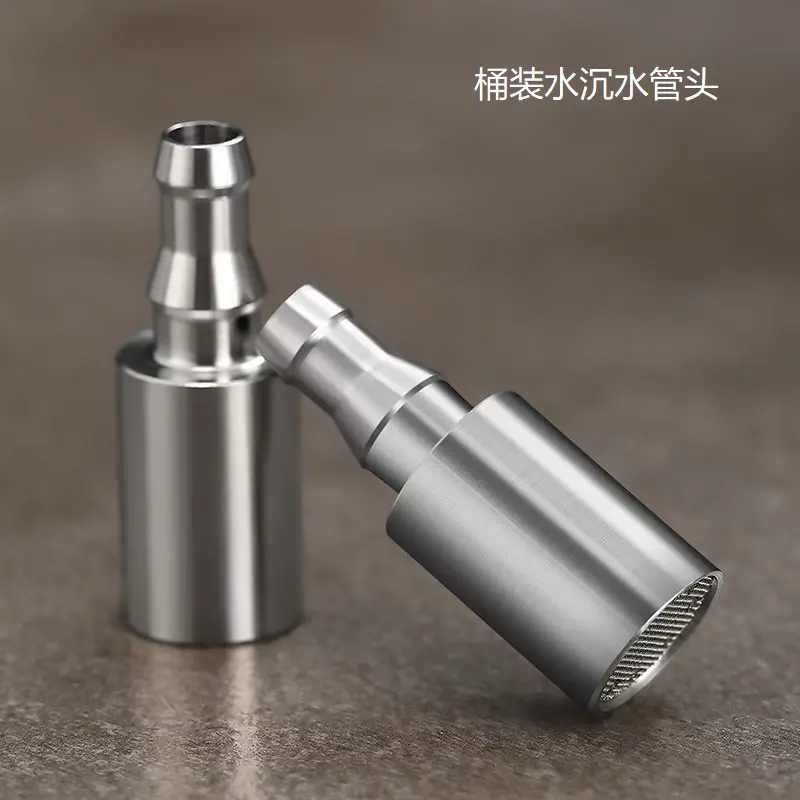 桶装水加重防水沉头家用创意配件圆形不锈钢便携式商用营办公lj