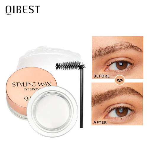 QIBEST跨境立体造型眉胶毛