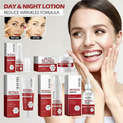 Retinol Wrinkle Remover Face Set Instant Firming Lifting