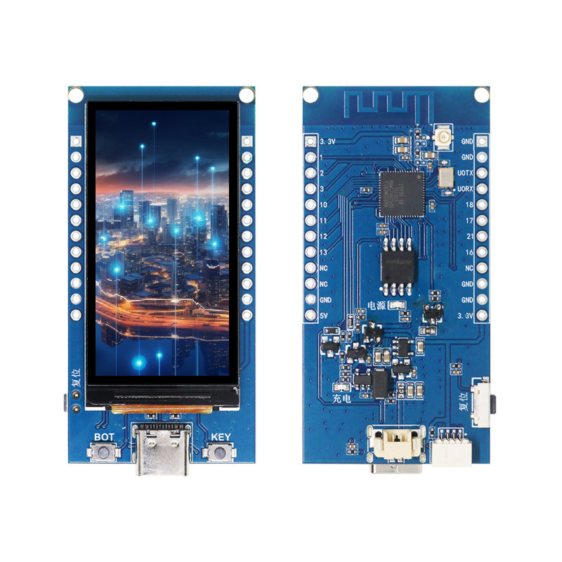 ESP32-S3带闪存1.9寸显示开发板