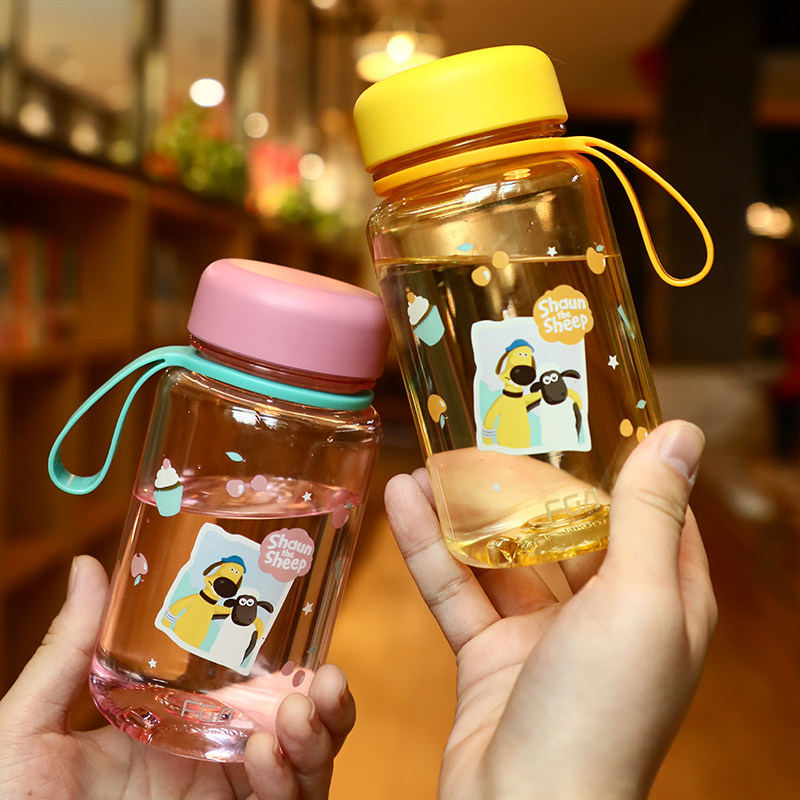 富光耐高温便携防摔子女塑料水杯