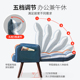 家用电脑椅办公书桌凳单人折叠懒人椅沙发转椅卧室舒适靠背椅子