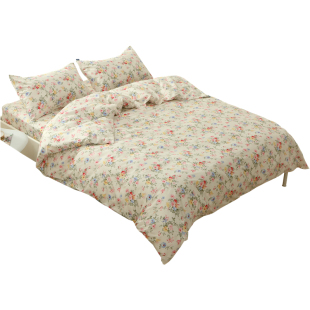 被套单套 纯棉秋冬被罩单人150x200双人180x200x230全棉碎花公主