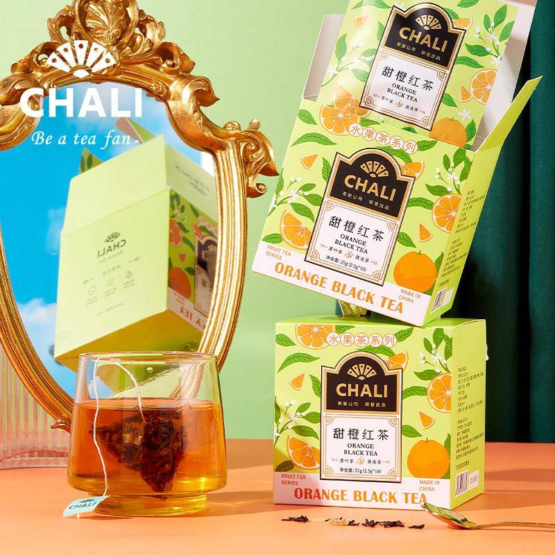 CHALI 甜橙红茶组合茶包酸甜花果花草水果茶茶里公司出品冷泡茶