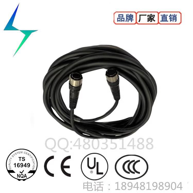 YRC1000机器人B示教线延长8米927器电缆H137线1456-1