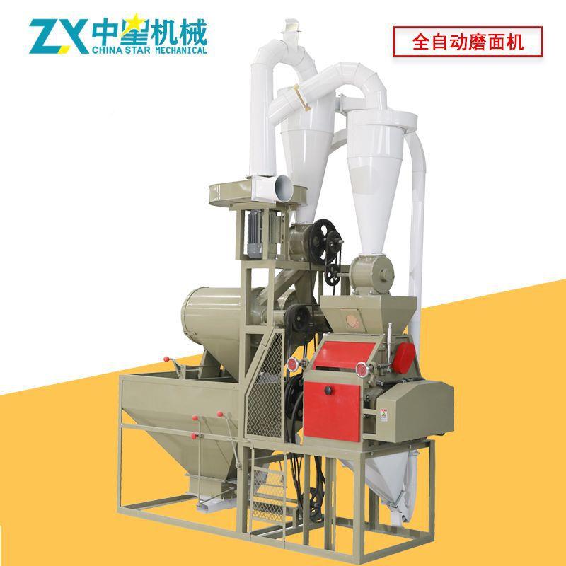 全备麦IYS粉磨面小麦磨设加工面粉机 自动吸料磨坊磨面40型号面机