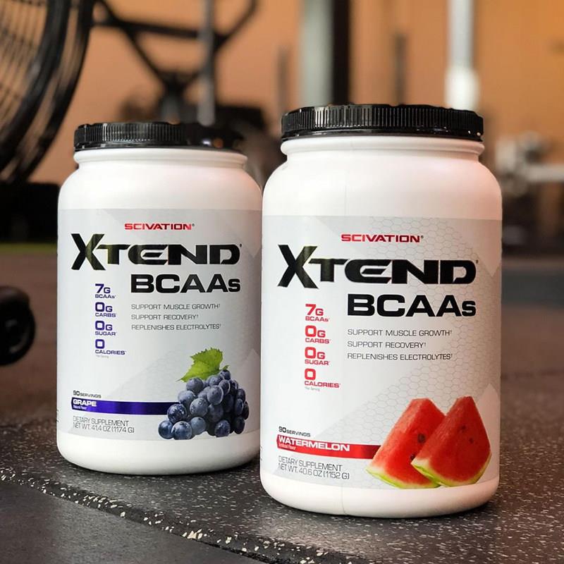 豹哥补剂 Xtend支炼Bcaa覆合支炼氨基酸健身谷氨醯胺二合一粉90份