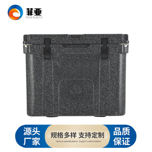 厂家多规格保温箱55L大号可带轮食品冷藏保温箱