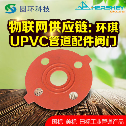 太仓环琪美标FPM氟橡胶法兰垫片1寸 1-1/2寸 2寸防腐VITON垫片