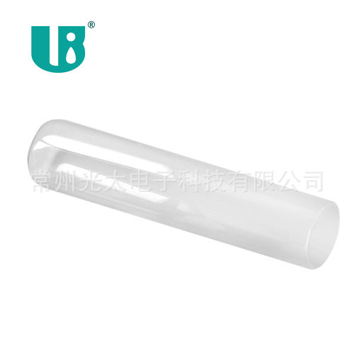 双开口1.2m 石英玻璃防水套管T5紫外灯用透明石英套管QD23201200