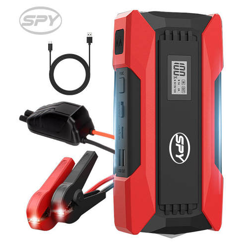 SPY Car Jump Starter汽车应急启动电源12V1500A大容量充电搭电