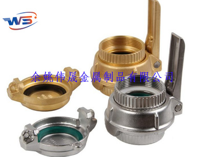 EN14420-6/DIN28450 TW黄铜不锈钢卸油管槽罐车接头 复合软管接头
