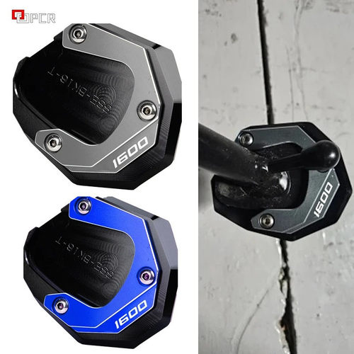 宝马K1600B K1600GT K1600GTL 17-25年CNC改装侧撑支架加大底座垫