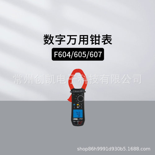 法国CA万用钳表 F604 F605 F607钳口直径60mm 2000A谐波相序测试