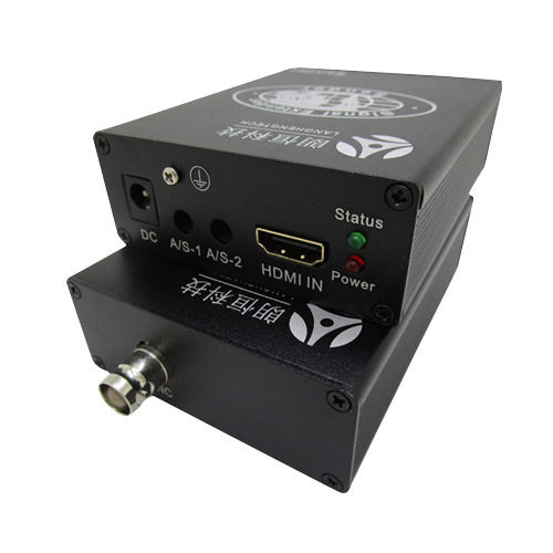 朗恒HDF-300C HDMI转同轴延长器视频线传300米无压缩音视频传输器