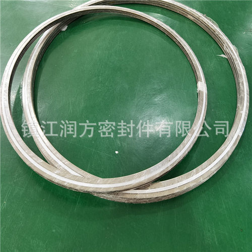 四氟PTFE带内外环金属缠绕垫高温高压DN25DN50DN200