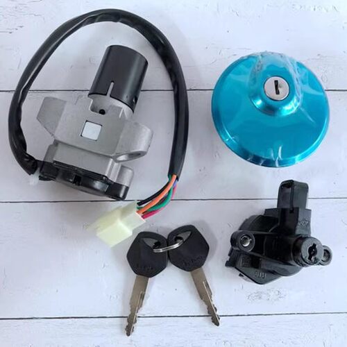 适用摩托车配件GX125套锁SJ125-A全车锁SJ125-B电门锁油箱盖钥匙