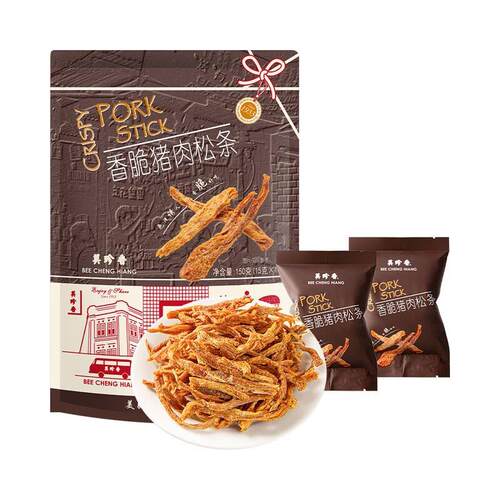 美珍香香脆猪肉松条 独立包装福建产肉类零嘴